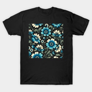 Blue Flowers T-Shirt